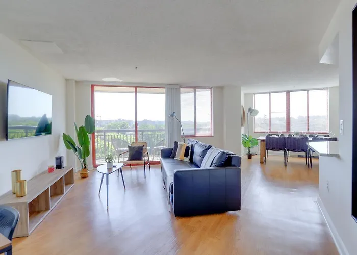 Gorgeous Apt With Rooftop City View @Pentagon City