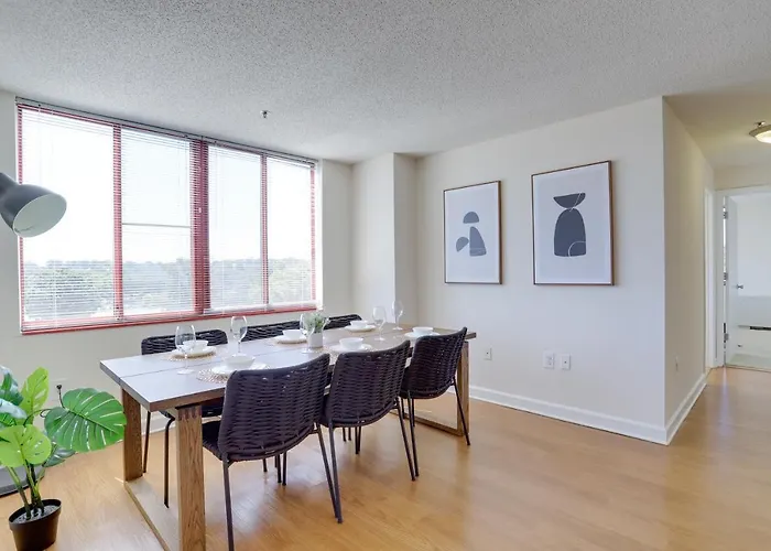 Gorgeous Apt With Rooftop City View @Pentagon City